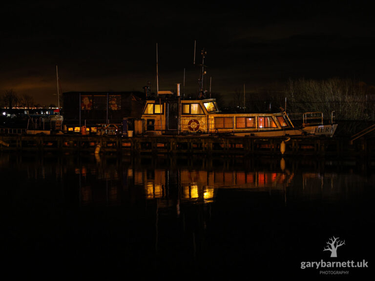 HERA boat at Ballyronan Marina, January 2025